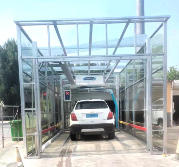 -Chic Design Hot-Dipped Galvanized Steel Frame Automatic Touchless Car Wash System