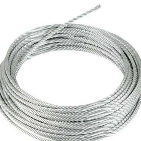 Galvanizing High Carbon Steel Wire Rope Sling 10mm Fiber Core For Marine Cranes