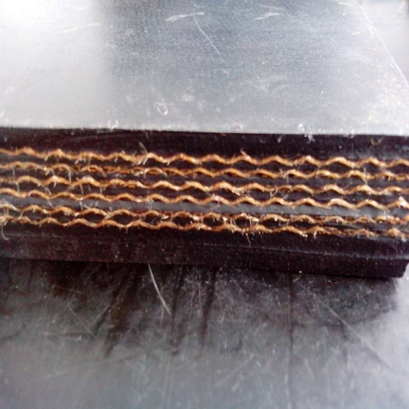 Width Customized Nylon Fabric Conveyor Belt For Bulk Material Conveyor System Operation