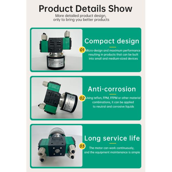 Small high pressure electric diaphragm pump agricultural 24v DC pump