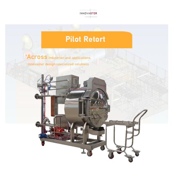 Physical Sterilization Laboratory Autoclave for Small Food Processing Pilot Plant