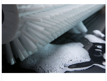 Мягкая нейлоновая очищающая роликовая кисть для очистки стекла Промышленная цилиндрическая кисть