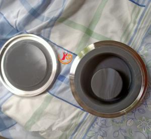 100 ml de frasco de moagem de ágata brasileira com argamassa de moagem de ágata