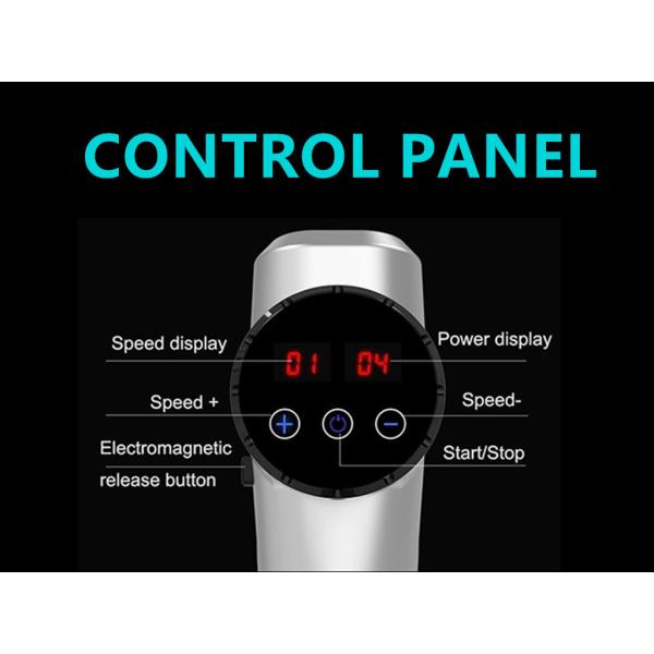 Последний массажный пистолет с вибрациями тела / электрический массажный аппарат с глубокими ударными