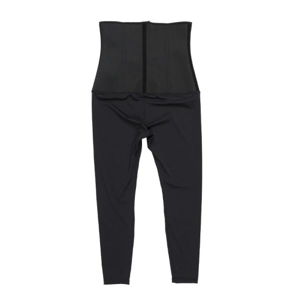 Подгонянные гетры йоги дам черные формируя без поясов талии