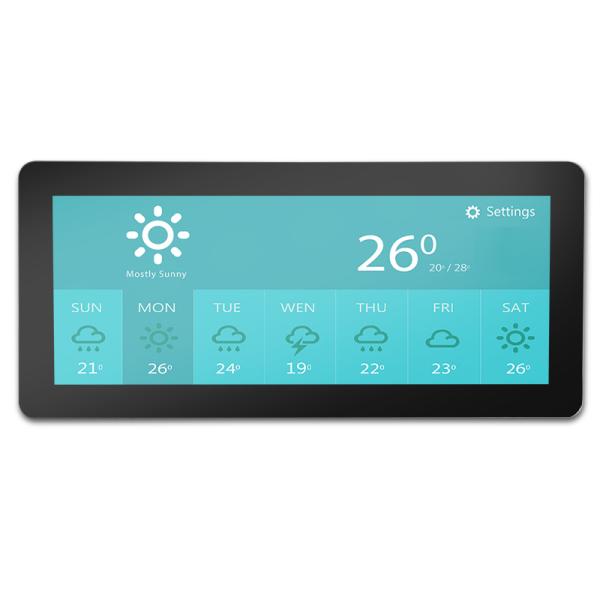 Автомобильный экран TFT LCD часы IC 50K водителя IPS HX8695 12,3 дюймов освещает контржурным светом