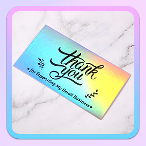 Thank You Cards, Christmas Stickers Set,  Thank You Business Card Thank You Roll Labels Thank You for Support