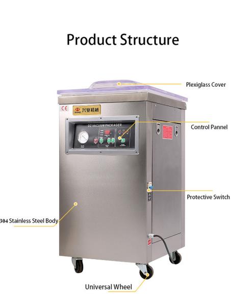 Double Bar Vacuum Sealing Machine for Food Packaging App-Controlled 1 pcs/min Capacity