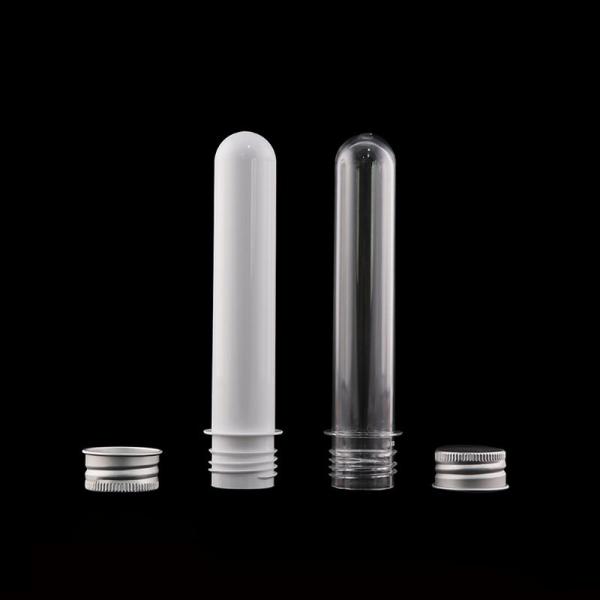 Seasonings Transparent 45ml Ground Glass Tube Bottle
