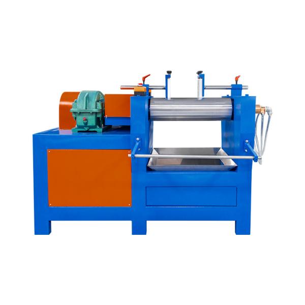7 Inch Automatic Silicone Refining Machine for Rubber Milling Color Mixing