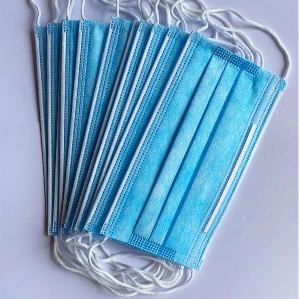 Safety Protection Earloops Disposable Face Mask Non - Woven For Adult
