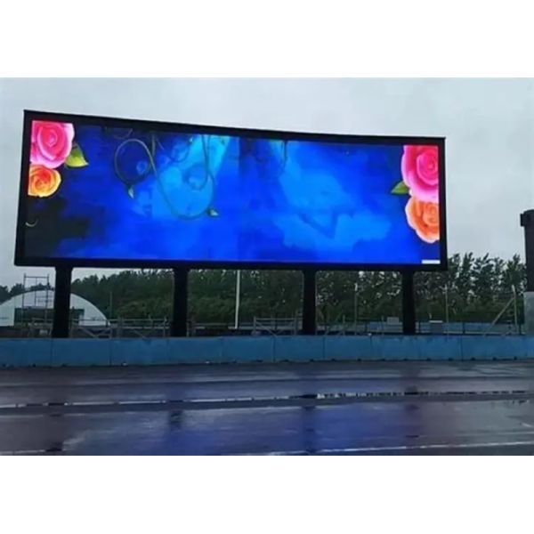 LONGDA Outdoor LED Video Walls Fixed Panel Signs ODM CRT Synchronization
