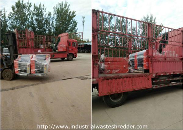 A isolação da membrana do PVC/PVB filma a máquina da retalhadora 8000kg Waste