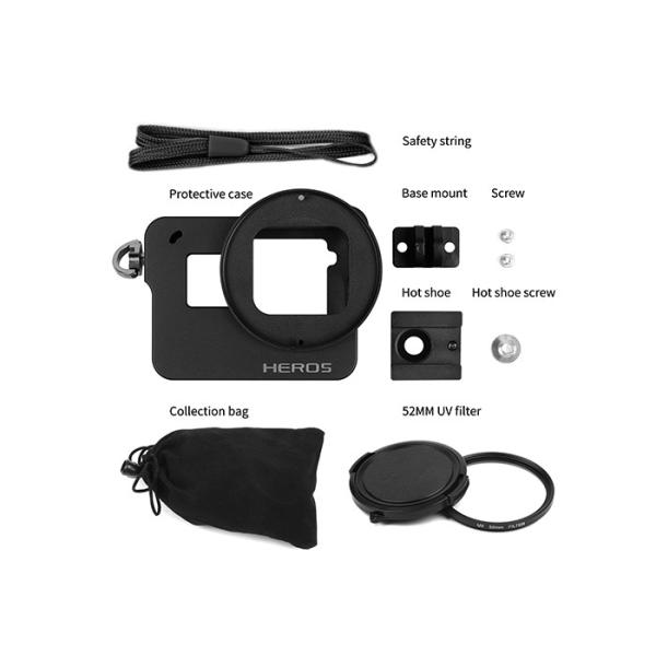 Stable No Deformation Sports Camera Accessories Colorful Housing Case For Gopro Hero 5