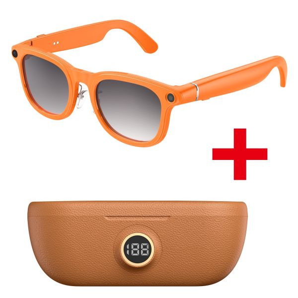 2026 X01 Ultra Smart Glasses 8MP Dual Camera 1080P Video Recording Polarized Lenses Sports Sunglasses AI Translation WiFi IP67
