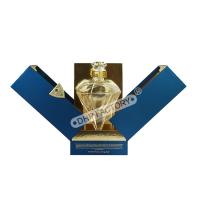Secure Packaging Double Door Box Wine Packing Boxes With Metal Logo