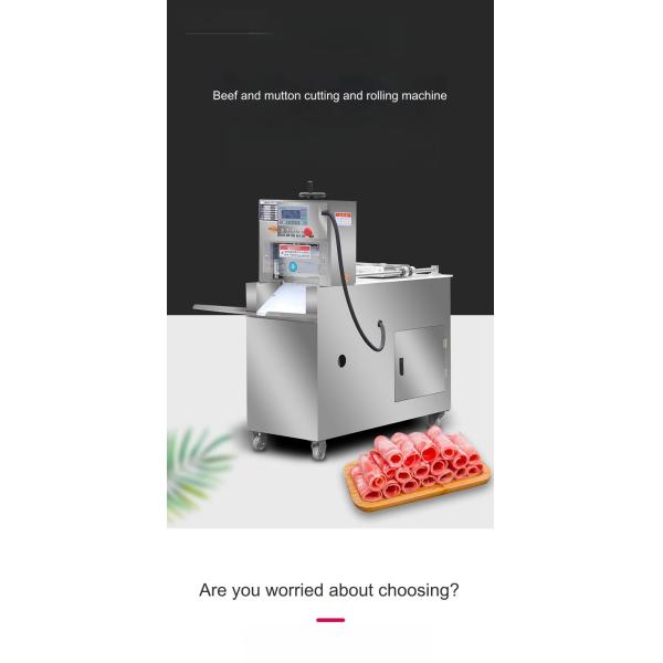 Fully Automatic CNC Operation Meat Slicer Machine for Frozen Meat Adjustable Thickness