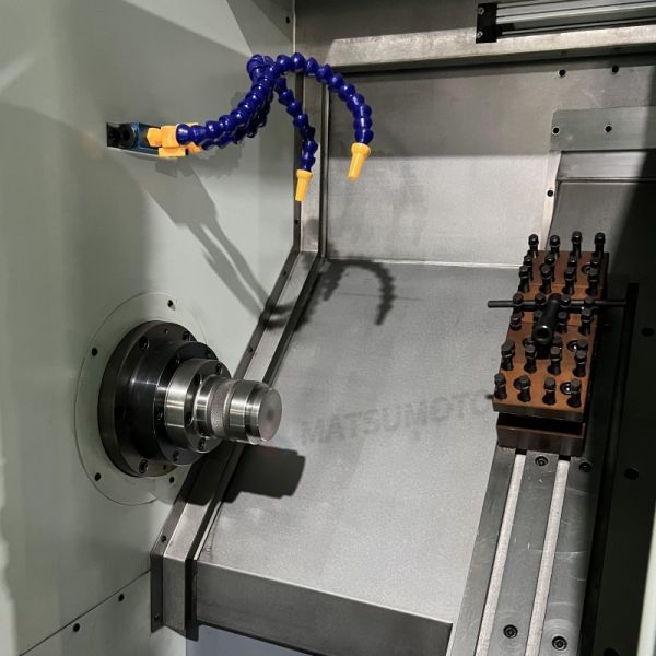 Cast Iron Slant Bed TCK46 CNC Turning Machine Inclined Rail Cnc Turning Center Lathe