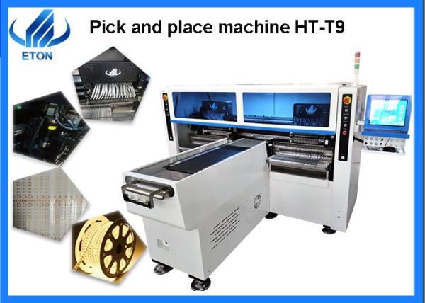 Montagem de SMT Chip Mounter Dual Arm T9 da elevada precisão para a tira flexível