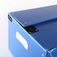 Caixa corrugada de plástico de 1500 mm Caixa móvel de plástico de PP recipiente de embalagem oco