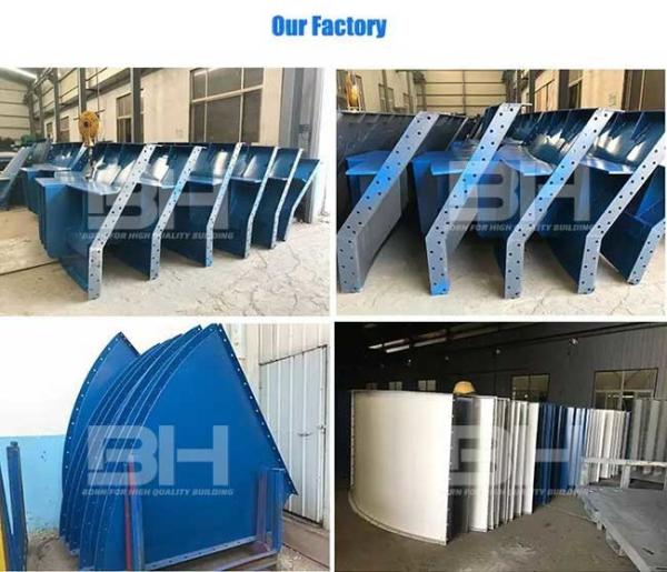 Anti Corrosion Cement Silo , Custom Steel Structure Cement Plant Silo