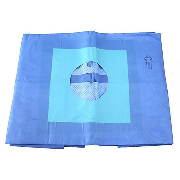 Пакет тазобедренного слоения пакета ткани пакета SMS процедуры стерильного зеленого хирургического необходимого терпеливый устранимый хирургический