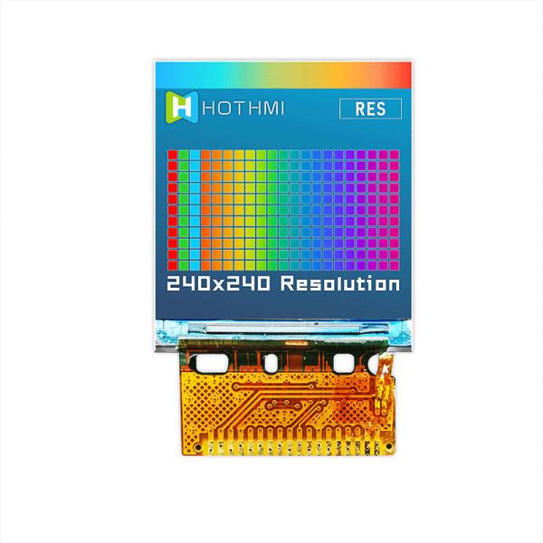 1,3 квадрат решений 240x240 дисплея дюйма TFT SPI LCD изготовленный на заказ
