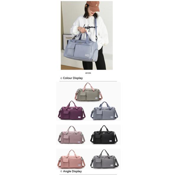 Sympathybag  New independent shoe position fitness bag wet and dry separation swimming bag oxford yoga leisure travel bag