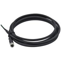 Rigoal PUR/M8 moldado PVC M12 ao cabo 26AWG-22AWG IP68 impermeável