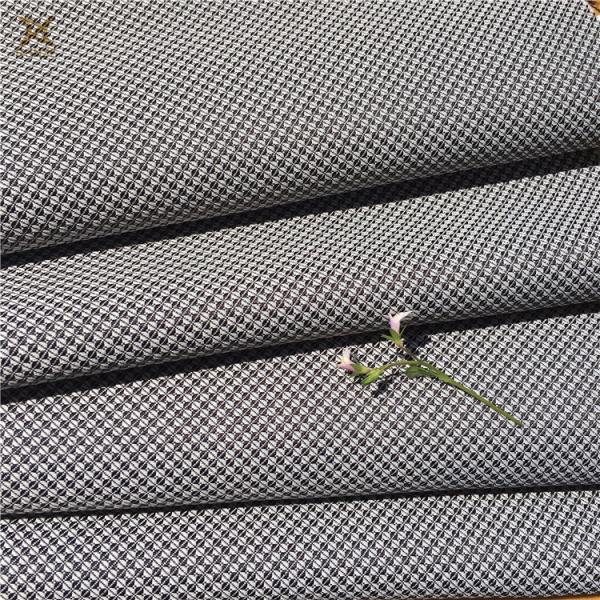 300D Polyester Woven Jacquard Beauty Textured Fashion Garment Fabric For Suits Blazers Medium Weight