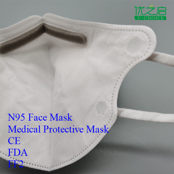 Anti Bacterial N95 Particulate Respirator Mask , PP Disposable Mouth Mask