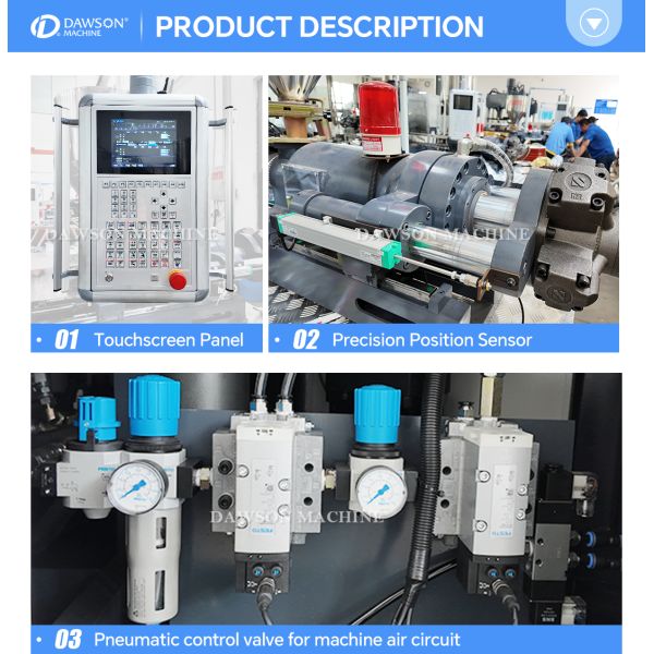 100ml Automatic IBM Injection Blow Molding Machine for Leak-Proof Cosmetic Jars