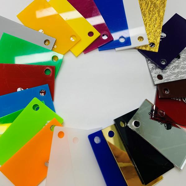 Aquarium Glitter Colored Acrylic Sheet Plexiglass Cut To Size 4x8 15mm 50mm