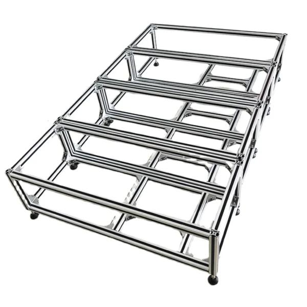 1515 2020 4040 8080 Slotted Aluminum Extrusion Frame Profile 6000 Series