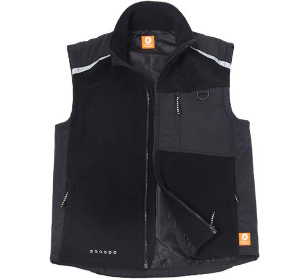 100% veste do trabalho do tempo frio do microfleece do poliéster, veste mais morna do corpo respirável do inverno do à prova de água