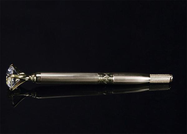 Embroidery Diamond Manual Tattoo Pen With Box / 3D Eyebrow Lip EO Gas Strict Sterilization pen
