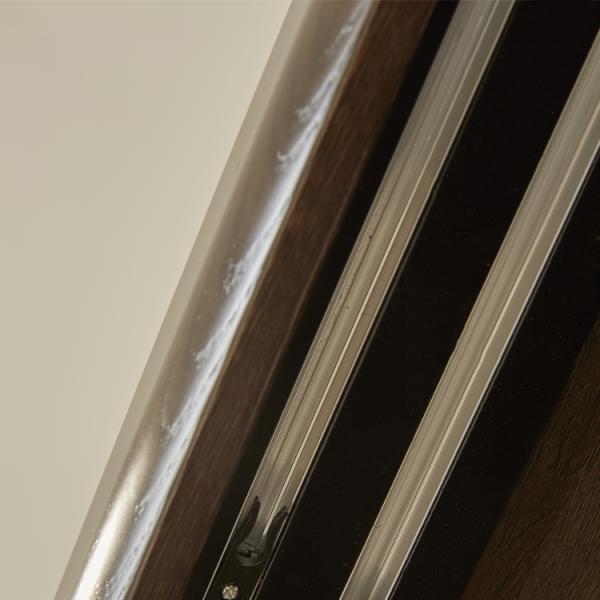 MDF Armoires Wardrobe Bedroom Sets Sliding Door Bed Wardrobe Set 1708x600x2155mm