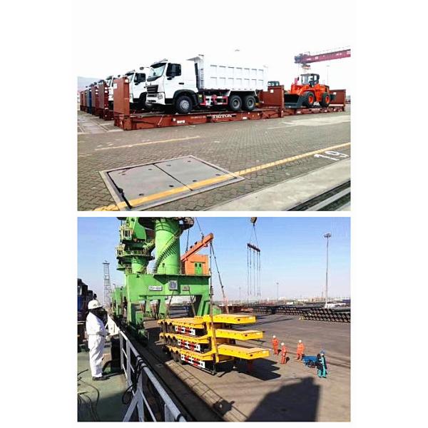 Сильный носящ 40 ноги u формируют трейлеры сброса 40cbm Semi