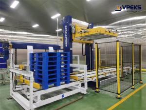 Professional Low Level Palletizer Machine With High Efficiency