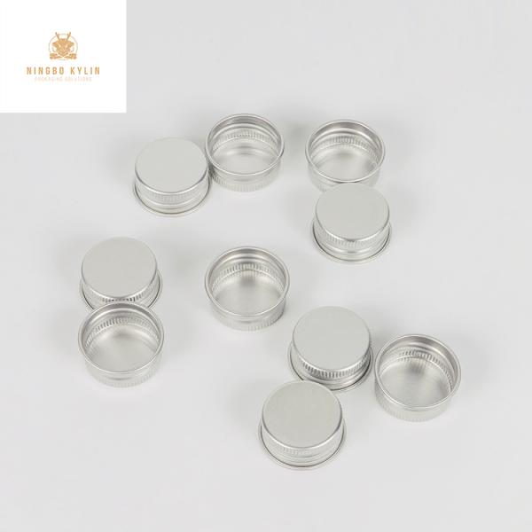 K906-2 Silver Aluminum Plastic Cap Multipurpose ISO9001 For Glass Bottles