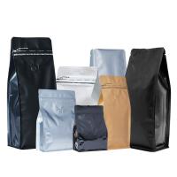 Café inferior liso Bean Packaging With Zipper do saco de café 1000g de FDA 500g