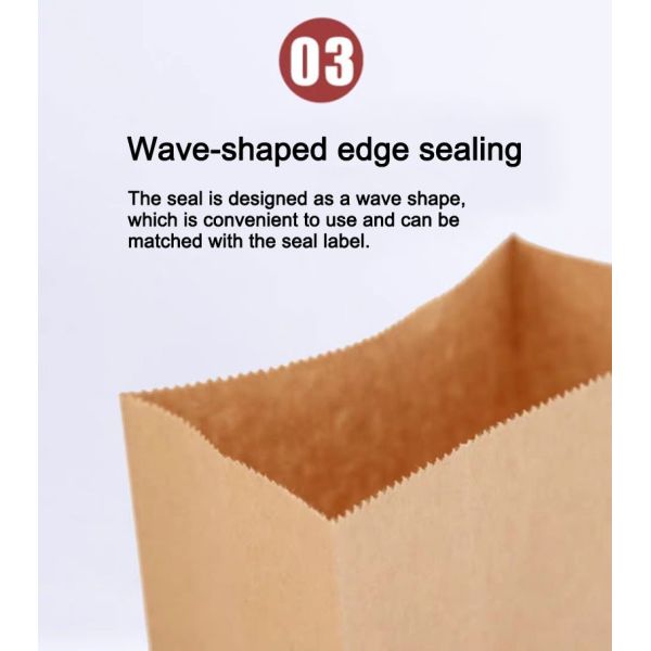 Oil Proof Disposable Food Packaging Hamburger Bread Takeaway Storage