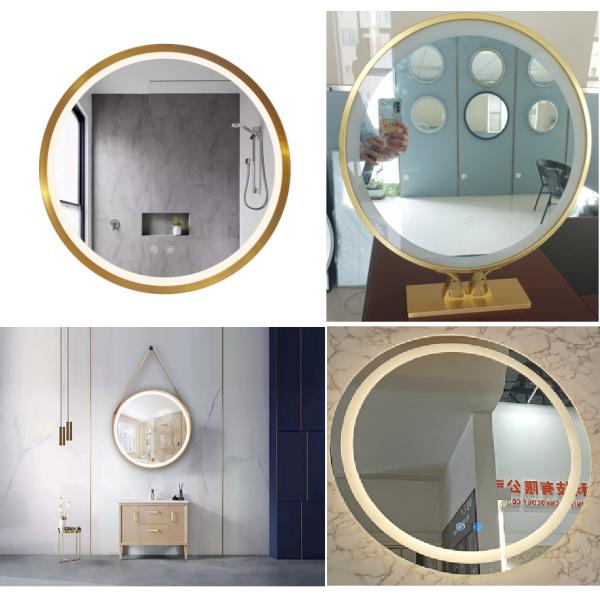 Функция температуры светлого времени зеркала Bathroom СИД квадрата