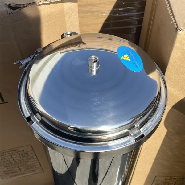 Conexão de flange Multi Cartucho Filtro 2-20 Cartucho Número Espelho Superfície polida acabamento