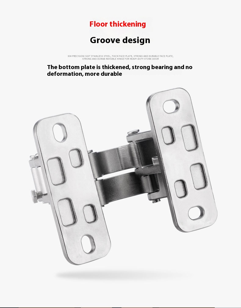 Modern Heavy-Duty Stainless Steel Dry Hanging Invisible Two-Dimensional Adjustable 35mm Fire Hydrant Tile Pipe Well Hidden