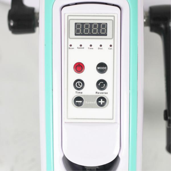 As pessoas idosas manuais eletrônicas multifuncionais da reabilitação exercitam o treinamento do pé da mão da bicicleta
