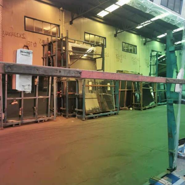 Custom Size Mirror Panels Red Back Paint Coloured Mirror Glass For Bathroom