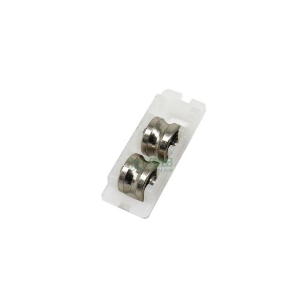 Modern Design Double Flat Brass Wheel Sliding Window Roller