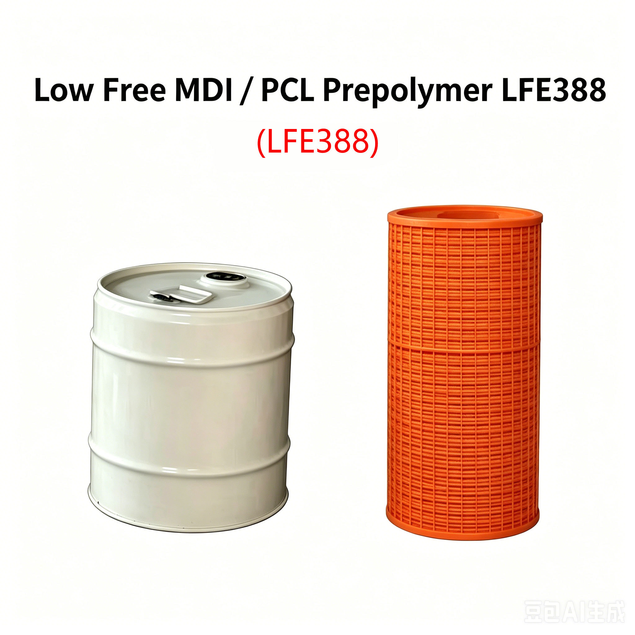 LFE388 LOW FREE MDI/PCL PREPOLYMER HIGH STABILITY POLYURETHANE