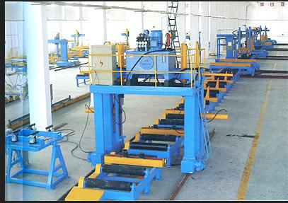 По горизонтали производственная линия 80mm луча коробки заварки пятна